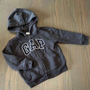 GAP Kids Charcoal Gray Hoodie | 2T